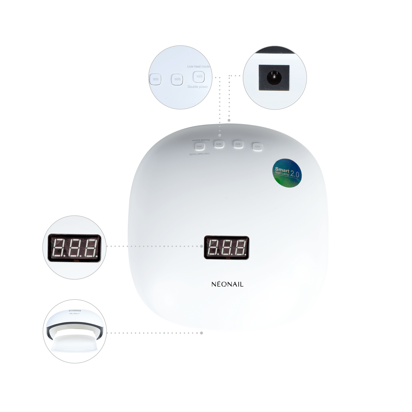 Lampe Led 36W/48 Lcd Display